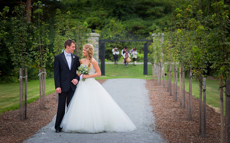 Bride and groom