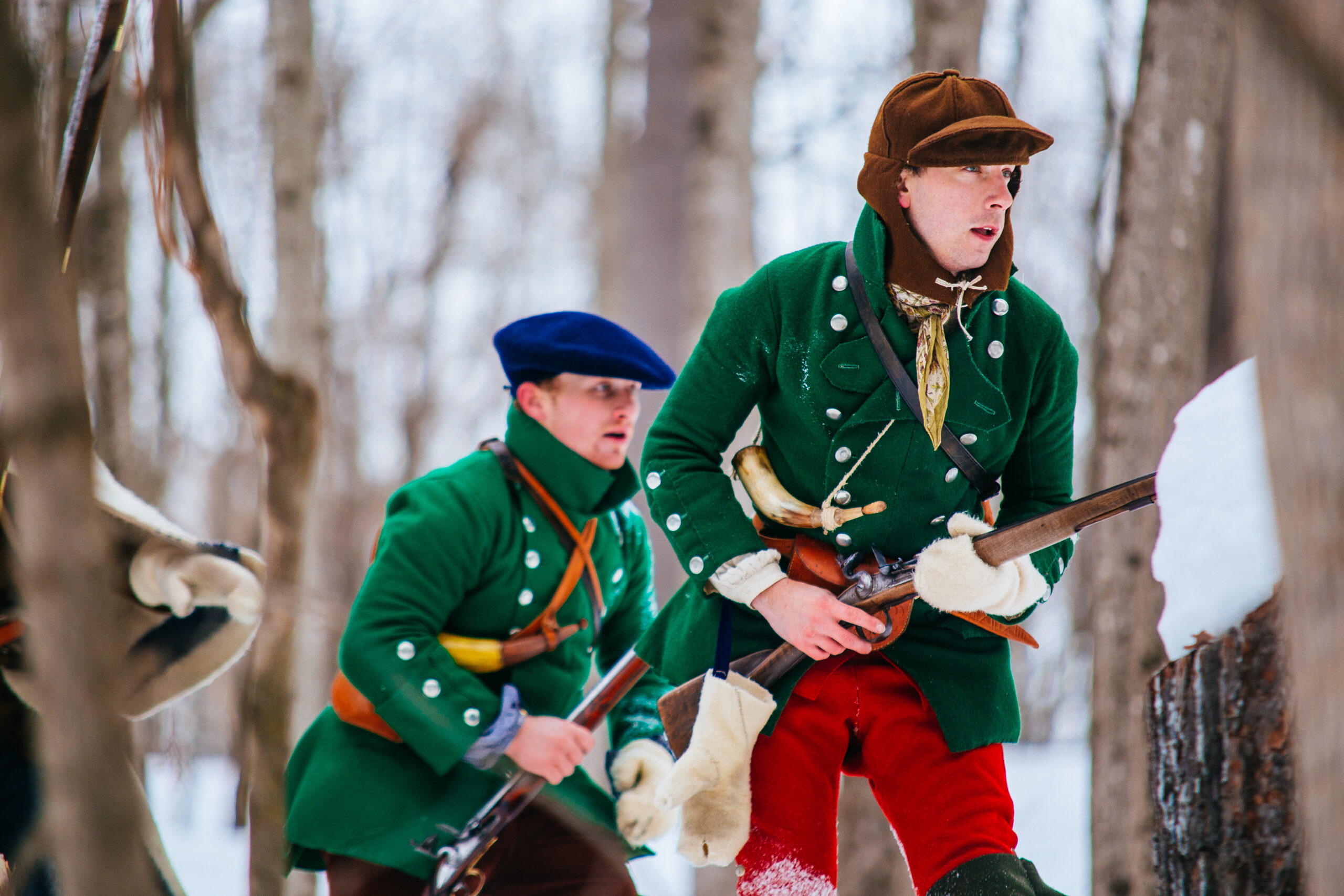 Battle of Carillon Reenactment at Fort Ticonderoga, New York 