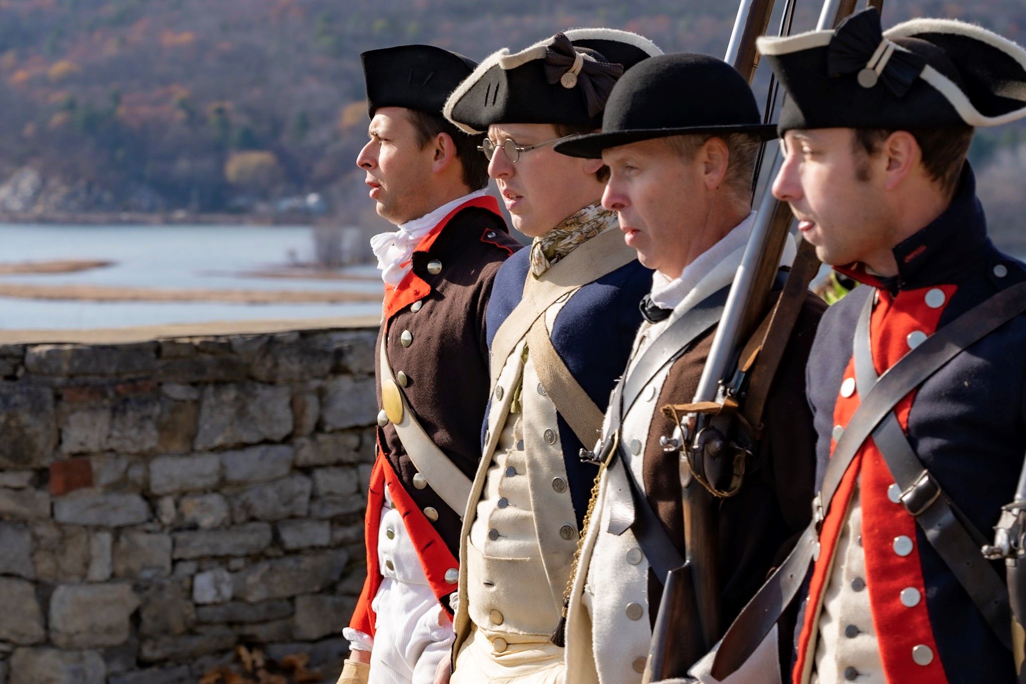 soldiers in formation